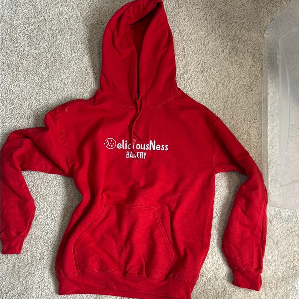 Red DeliciousNess Bakery Hoodie